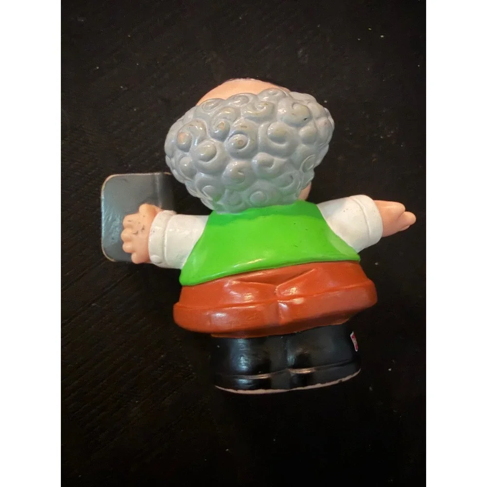 Fisher Price Little People Rabbi Figure Star of David Torah Jewish Hanukkah 2003